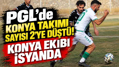 Konya takımı sayısı 2’ye düştü! Ömeranlı isyan etti