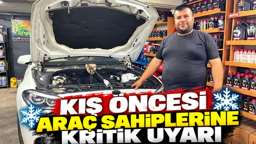 Kış öncesi araç sahiplerine kritik uyarı araçta bu madde olmadan yola çıkmayın
