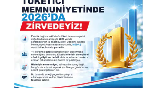 MEDAŞ’tan tüketici memnuniyetinde çifte başarı