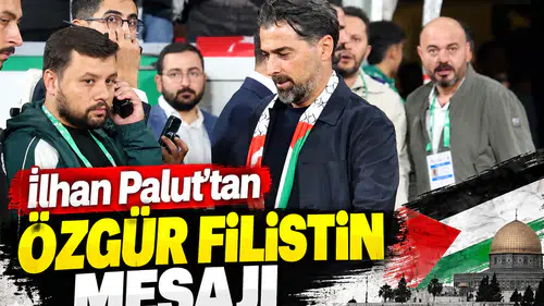 Konyaspor'da İlhan Palut'tan Özgür Filistin mesajı! İşte duygusal açıklamalar