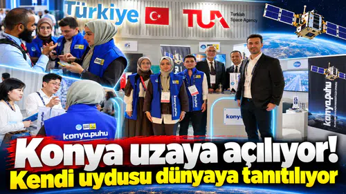 Konya uzaya açılıyor! Kendi uydusu dünyaya tanıtılıyor