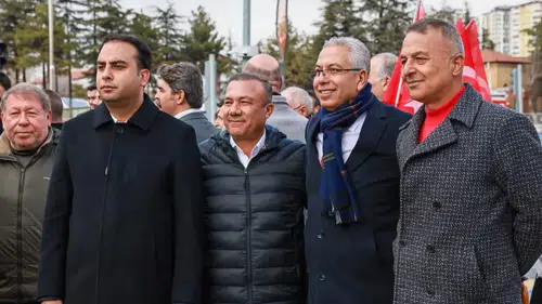 CHP Başkanı Özel eylem düzenledi! Konya ekibi de katıldı