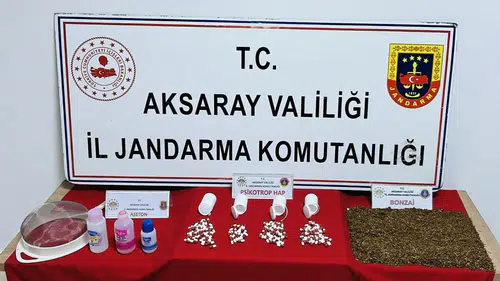 Aksaray’da büyük uyuşturucu operasyonu! Şüpheli tutuklandı