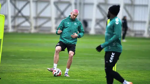 Konyaspor, Alanyaspor maçının taktiğini çalıştı