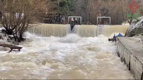Burası Manavgat değil Konya! Gürül gürül akmaya başladı