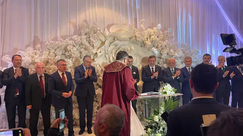 Konyalı Bakan Yardımcısı Özçelik’in düğününe protokol akını