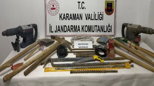 Karaman’da jandarmadan büyük operasyon: 14 tutuklama!