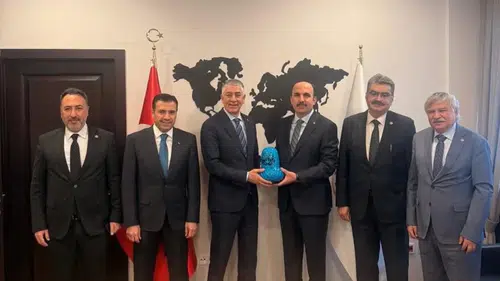 Konya heyetinden Dışişleri Bakanlığı’na önemli ziyaret