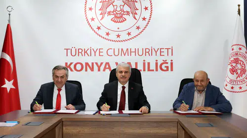 Konya’da eğitime yatırım: Yeni lise için protokol imzalandı