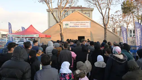 Aksaray’da Ramazan dayanışması! Binlerce kişiye iftar verilecek