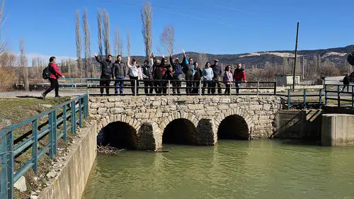 Konya’da tarihi su değirmeni ve pınar yeniden canlandı