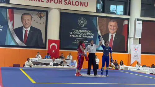Meramlı wushu sporcusu Defne, milli takımda Türkiye’yi temsil edecek