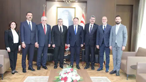 Konya Vekili Orhan Erdem KKTC’de!