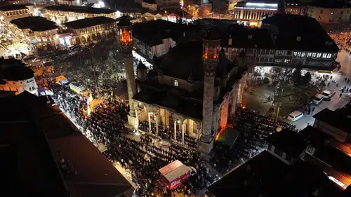 Konya bugün bir başka güzel! İşte muhteşem fotoğraflar