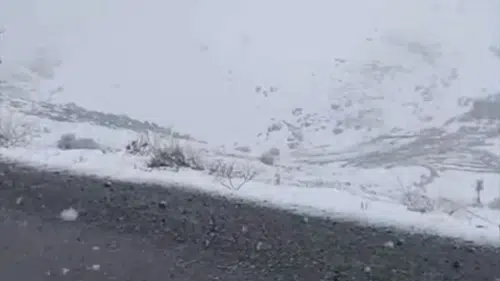 Konya’da çifte bayram! Kar yağışı etkili oldu