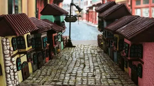 Geleneksel Akşehir evleri minyatür olarak üretiliyor