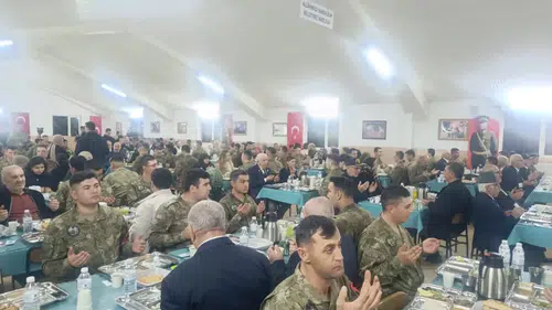 Konya Hava Savunma Kışlası’nda anlamlı buluşma