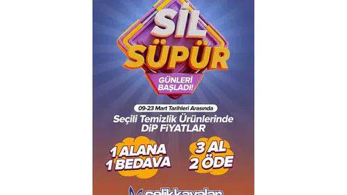 Bayram ve bahar temizliği için Çelikkayalar’dan büyük kampanya