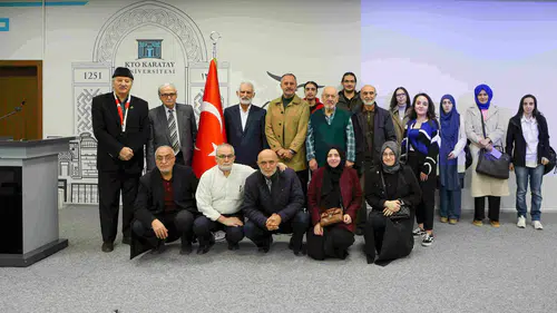 İstiklal Marşı'nın 105. yılı Konya'da düzenlenen konferansla kutlandı