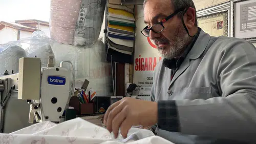 Konya'da el dikişi yorganlar yeniden ilgi görüyor