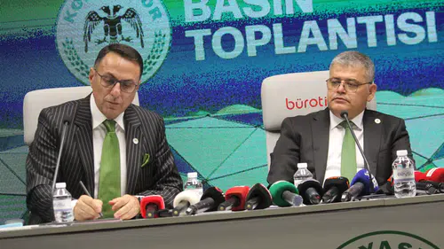 Konyaspor yönetiminden önemli açıklamalar