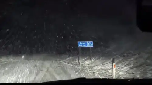 Konya’da kar başladı! Lapa lapa yağıyor