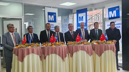 Konya SMMMO'da bayramlaşma programı yapıldı