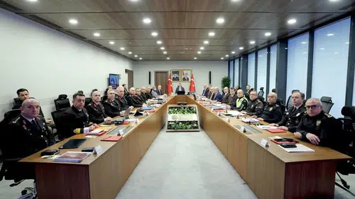 Bayram toplantısı yapıldı! Konya Valisi de katıldı