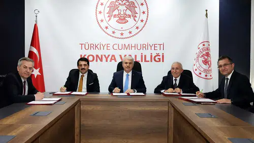 İmzalar atıldı! Konya'nın o ilçesine yeni okul yapılacak