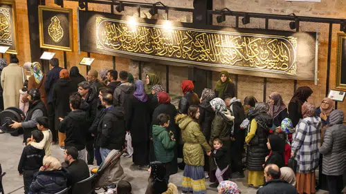 Konya’da Kutsal Emanetlere yoğun ilgi! O binayı ziyaret edebilirsiniz