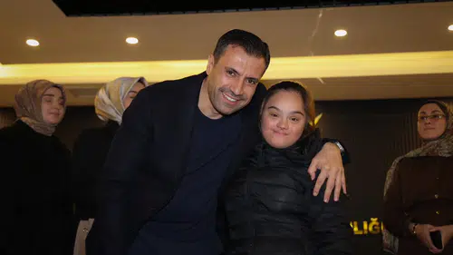 Başkan Özgökçen özel günde özel misafirleri ağurladı