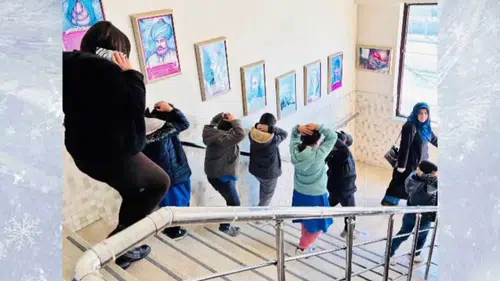 Konya'da okullarda deprem alarmı! Öğrenciler tatbikatla öğrendi