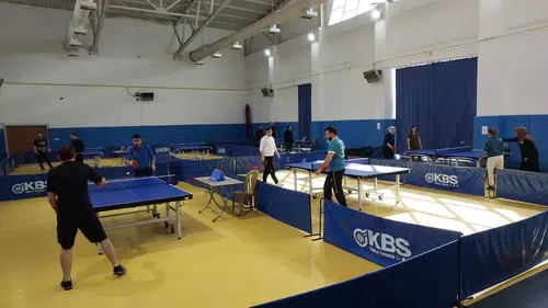 Karaman’da sağlık çalışanları masa tenisinde yarıştı