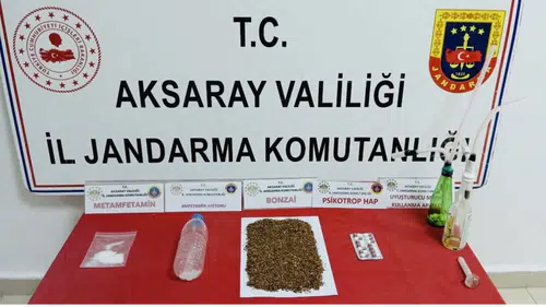 Aksaray’da zehir tacirine operasyon! Evinden uyuşturucu çıktı