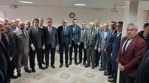 Konya’da Ülkücüler bayramlaştı!