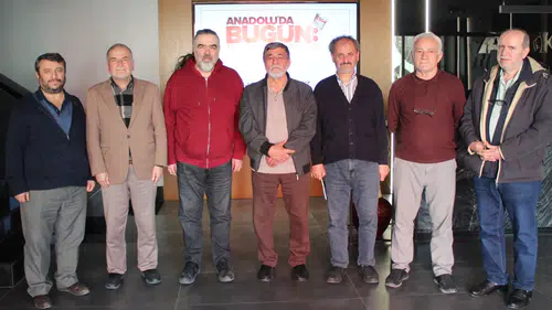 Konya Aydınlar Ocağı’ndan Anadolu'da Bugün'e taziye ziyareti