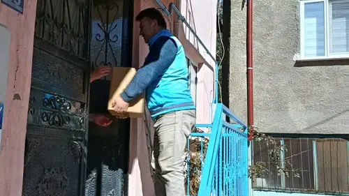 Konya'da Ramazan yardımları ihtiyaç sahiplerine ulaştı