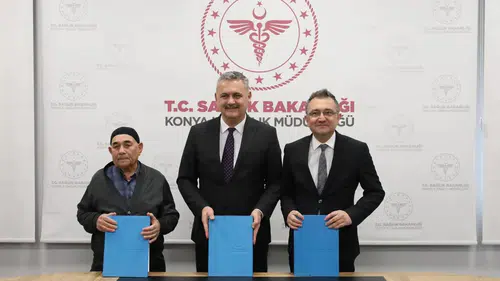 Konya'da bir protokol daha! Karapınar'a yeni sağlık yatırımı geliyor