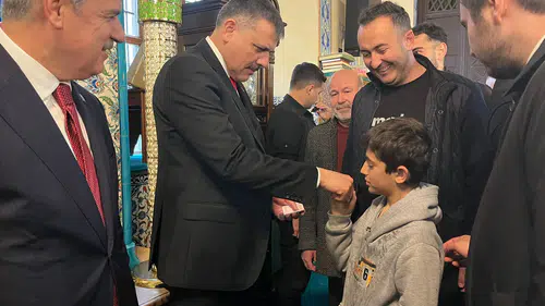 Konya'da İçişleri Bakanı Çiftçi'ye sevgi seli