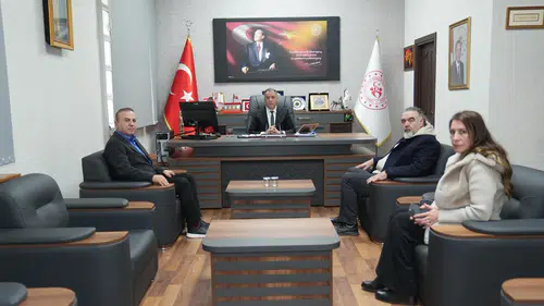 Ahmet Baydar’dan Müdür Çintimar’a ziyaret