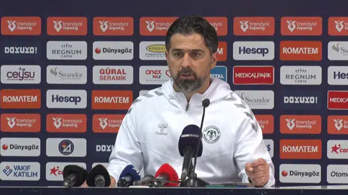 Konyaspor'da İlhan Palut, 3 puanı değerlendirdi! Sonuna kadar disiplinli oynadık