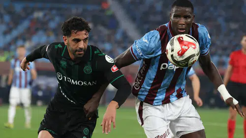Konyaspor - Trabzonspor rekabetinde çarpıcı rakamlar