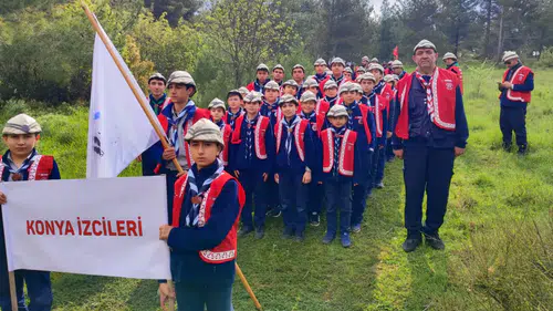 Konya izcileri 111 yıl sonra Çanakkale’de vatan nöbetinde