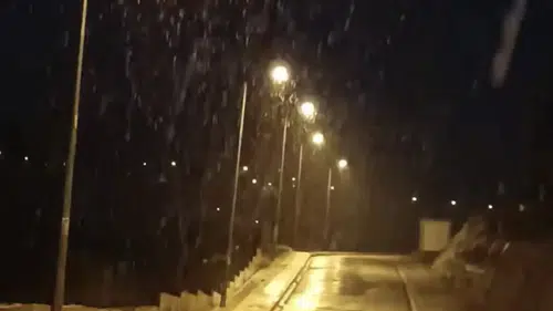 Konya’da kar yağışı başladı! Soğuk hava etkisini gösteriyor