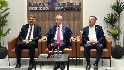 Konya'da Davutoğlu'ndan destek çağrısı! "Bu destek şart"
