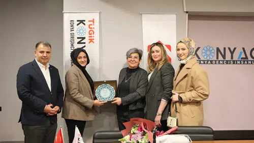 TÜGİKKONYAGİAD’da iş dünyasının başarılı isminden önemli tavsiyeler