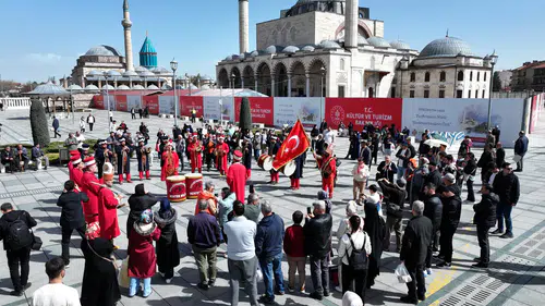 Konya’da mehter geleneği yaşatılmaya devam ediyor