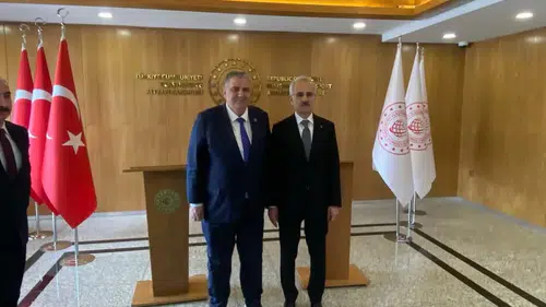 Konya Bozkır ekibi, Ulaştırma Bakanı ile ne görüştü?