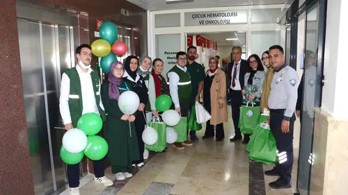 Yeşilay Konya’dan 23 Nisan’da anlamlı ziyaret