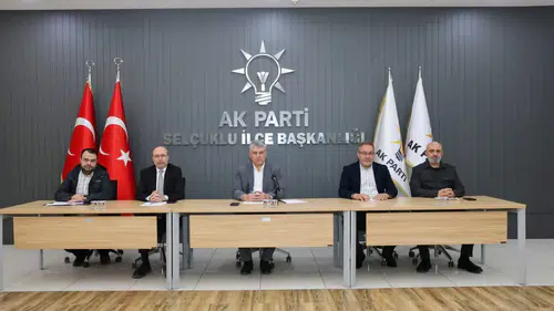 Konya’nın en büyük ilçesinde hayata geçecek projeler görüşüldü